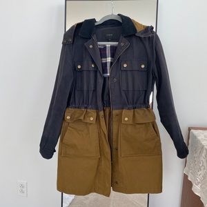 J.Crew Color Block Canvas Field Jacket